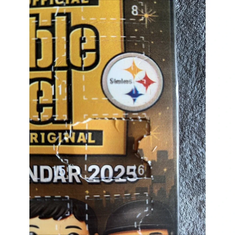 Pittsburgh Steelers 50th Anniversary ~Acrylic Figures 2025 advent calender